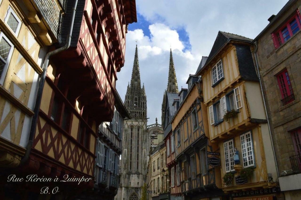 Le Clos Des Agapanthes Plogonnec ภายนอก รูปภาพ